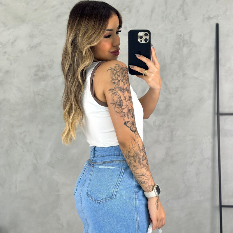 Regata Canelada BICOLOR - COMPRE 2 LEVE 3