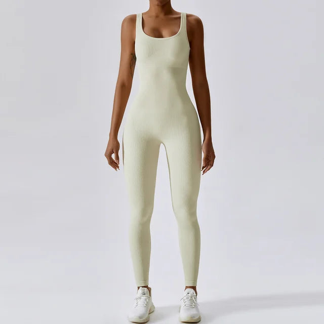 Macacão de Legging Canelado - Modelador