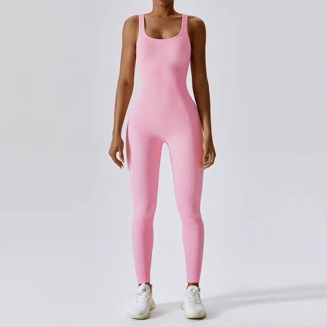 Macacão de Legging Canelado - Modelador