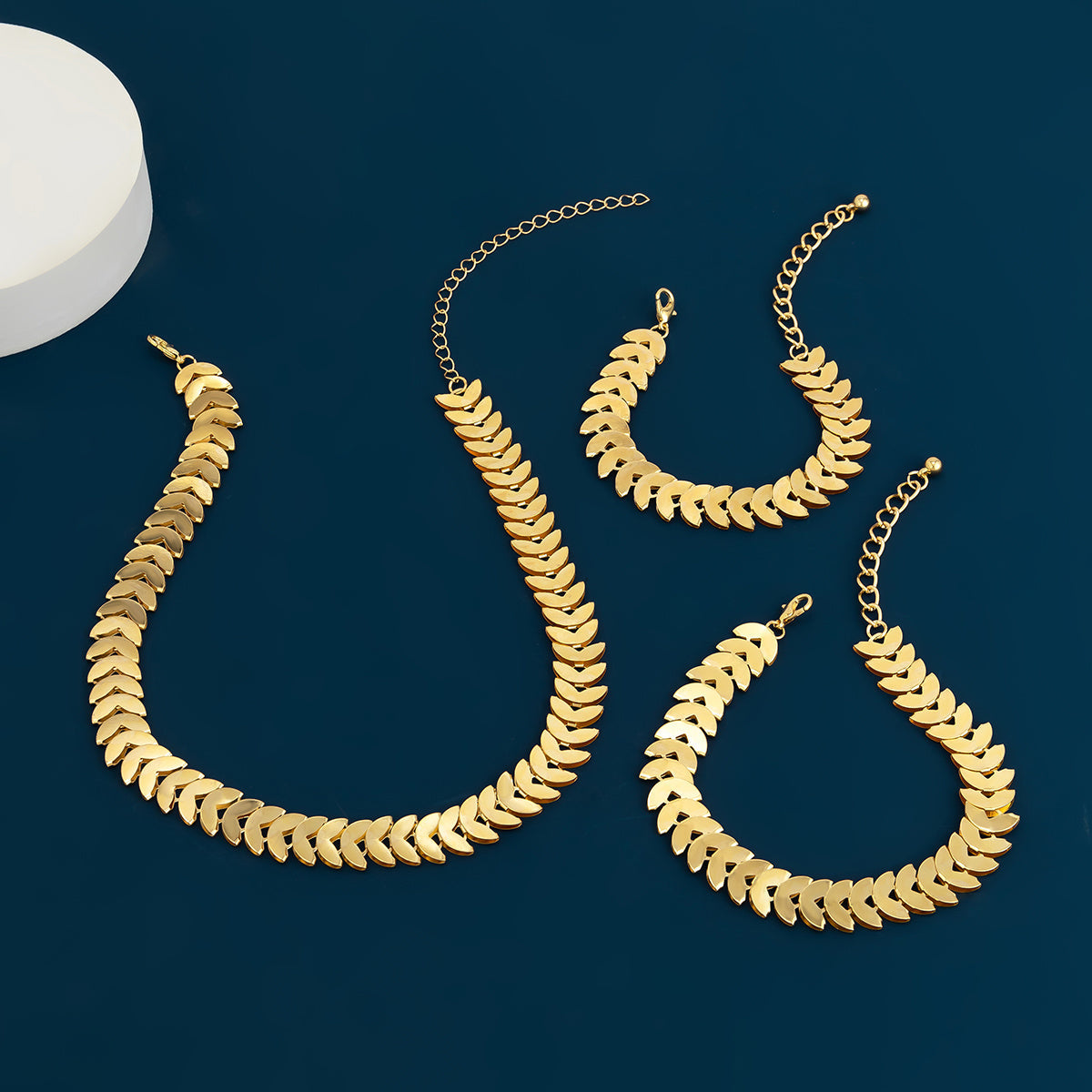 Conjunto Colar e Pulseira