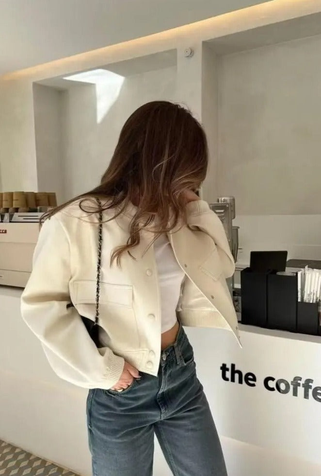 Jaqueta de Botão Luna