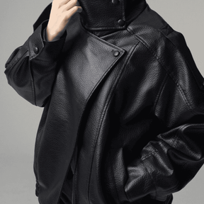 Jaqueta Feminina Zarelle™ – Estilo Couro Premium para o Inverno