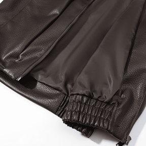 Jaqueta Feminina Zarelle™ – Estilo Couro Premium para o Inverno