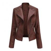 Jaqueta de Couro Feminina Glam Layla
